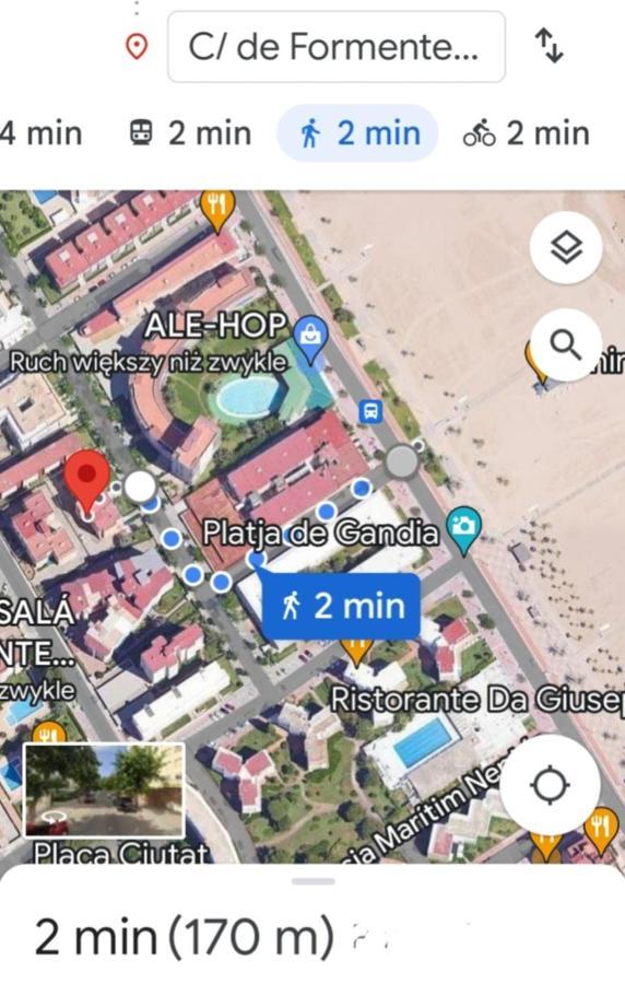 Apartmán Ola Marina Solo Familias Playa de Gandia Exteriér fotografie